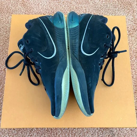 Nike LeBron 21 Tahitian Basketball Shoes Black & Oil Green Size 8.5 US Pre-Owned - Picture 9 of 12